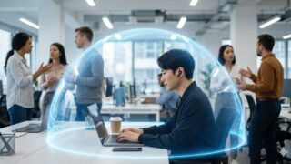 ノイキャンで個室空間